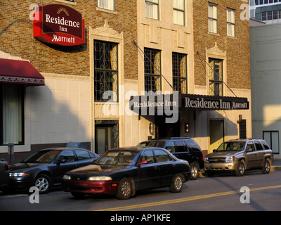 Marriottt Residence Inn Downtown Memphis USA Stockfoto