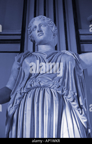 Statue von Demeter wiederhergestellt als Hera, Capitoline Museum, Rom Musei Capitolini Stockfoto