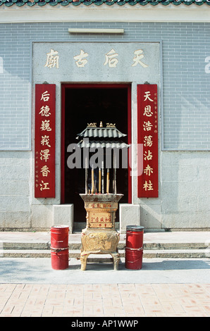 Tin Hau Tempel, Stanley Bay, Stanley, Hong Kong, China Stockfoto