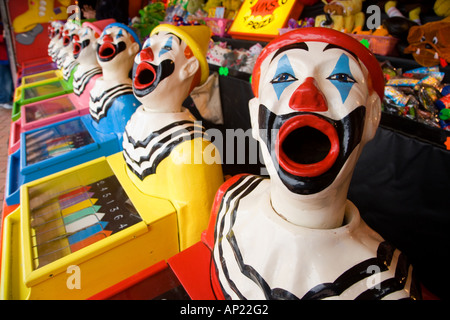 Lachend Clowns Diashow Rotorua Bucht von viel North Island New Zealand Stockfoto