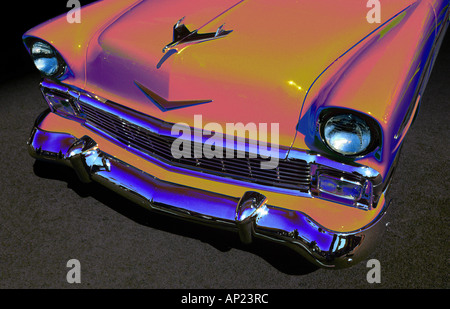 Vorderen Ende des spektakulären Chevrolet 1956 Stockfoto