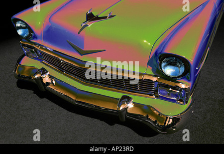 Vorderen Ende des spektakulären Chevrolet 1956 Stockfoto
