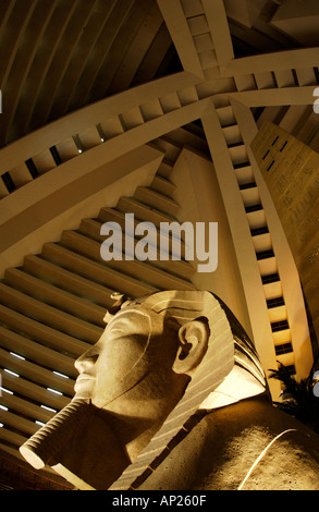 Innenraum des Luxor Hotel in Las Vegas Stockfoto
