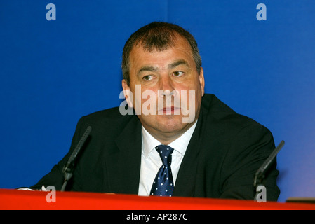 Brendan Barber Generalsekretär des TUC Stockfoto