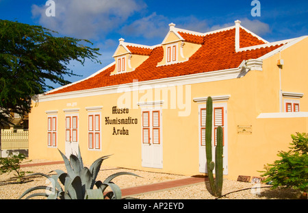 Numismatische Museum in Aruba Stockfoto