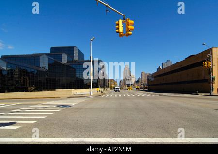 34th Street, 11. Avenue, Javits Convention Center, New York City, New York, USA Stockfoto