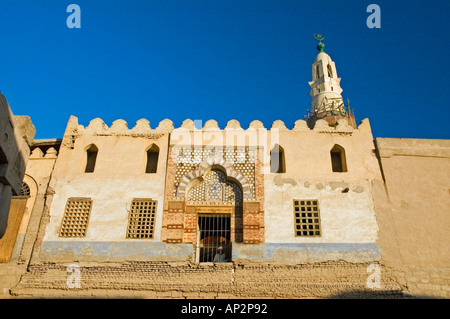 Abu al-Haggag Moschee, Luxor-Tempel, Theben, Oberägypten, Nahost. DSC 4557 Stockfoto