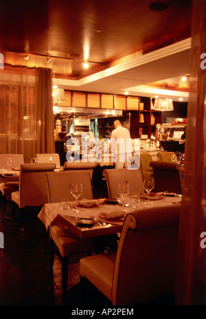 Restaurant Vix, Hotel Victor, Ocean Drive, South Beach, Miami, Florida, USA Stockfoto