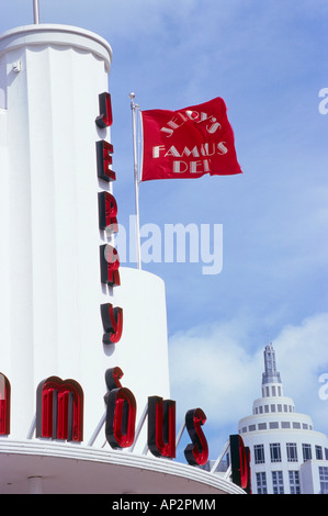 Restaurant-Jerry's Famous Deli, South Beach, Miami, Florida, USA Stockfoto