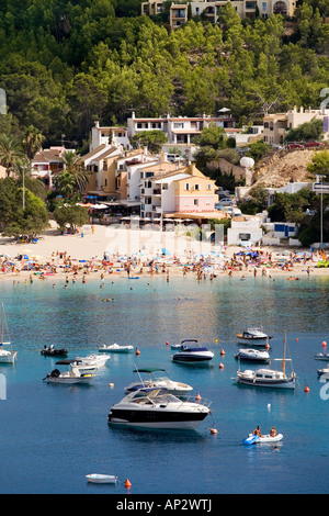 Cala Vadella, Ibiza, Balearen, Spanien Stockfoto