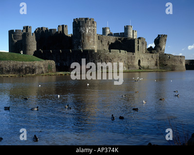 CAERPHILLY. MID GLAMORGAN. WALES. Stockfoto