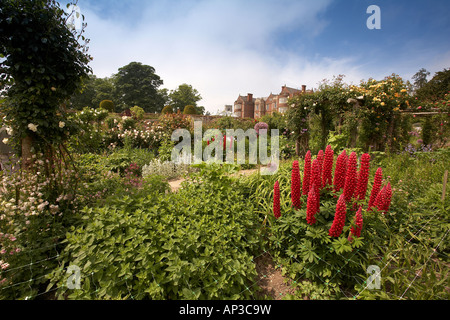 Ummauerten Garten Burton Agnes Hall East Yorkshire UK Stockfoto