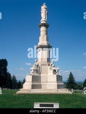Soldaten Nationaldenkmal, Gettysburg, Website Lincoln Adresse, Pennsylvania, USA Stockfoto