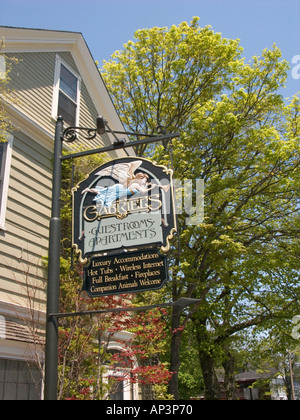 Unterkunft anmelden Provincetown Cape Cod Massachusetts usa Stockfoto