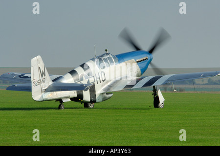 P51C Mustang WWII Kämpfer Prinzessin Elizabeth Stockfoto