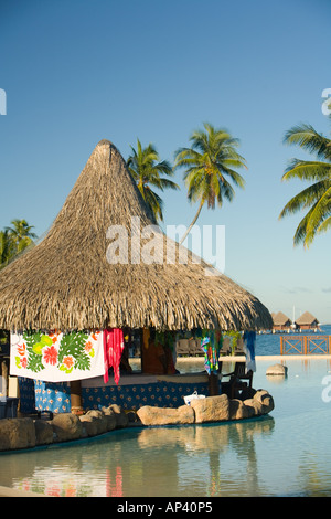 Intercontental & Spa Resort Tahiti in der Nähe von Papeete, Tahiti Nui, Gesellschaftsinseln, Französisch-Polynesien, Südsee Stockfoto