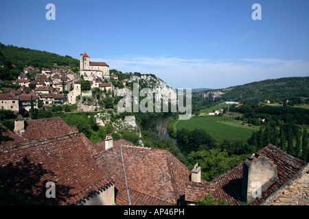 Frankreich viele Midi-Pyrenäen St Cirq la popie Stockfoto