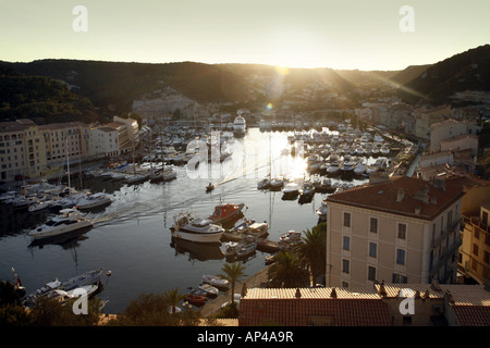 Marina Bonifacio, Korsika, Frankreich Stockfoto