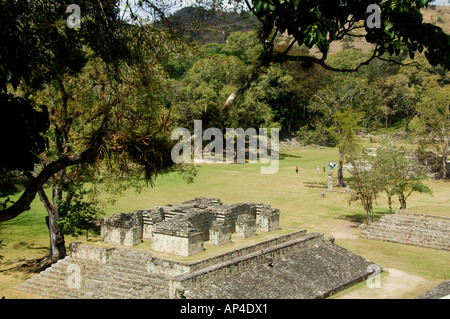 Mittelamerika, Honduras, Copan (aka Xukpi in Maya). Das Grand Plaza Copan. Stockfoto