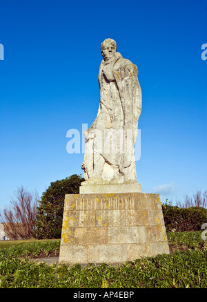 Chateaubriand Memorial St Malo Bretagne Frankreich Stockfoto