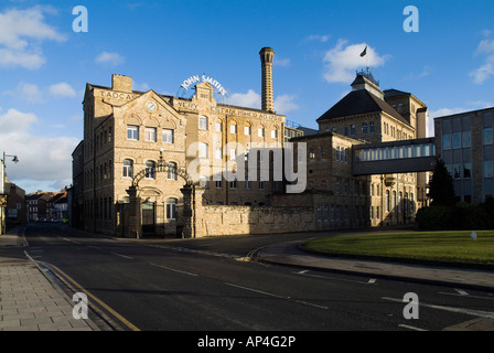 dh John Smith Brauerei TADCASTER NORTH YORKSHIRE John Smiths alte Brauerei Eingang Stockfoto