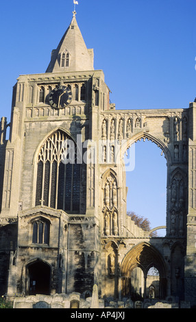 Crowland Abbey lincolnshire Stockfoto