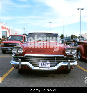 1950er Jahren Studebaker amerikanische Oldtimer Vorderansicht Ontario Kanada Stockfoto