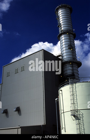 Great Yarmouth 400mw GuD Gasturbinenkraftwerk in Norfolk, England. Stockfoto