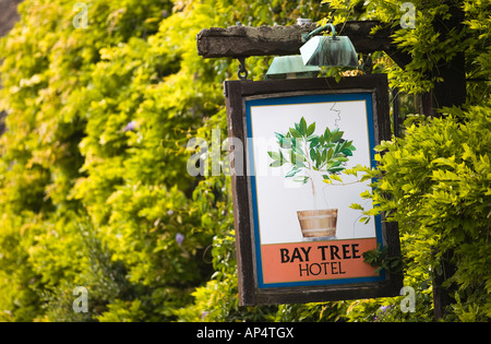 Hotel Schild, Burford, Oxfordshire, Vereinigtes Königreich Stockfoto