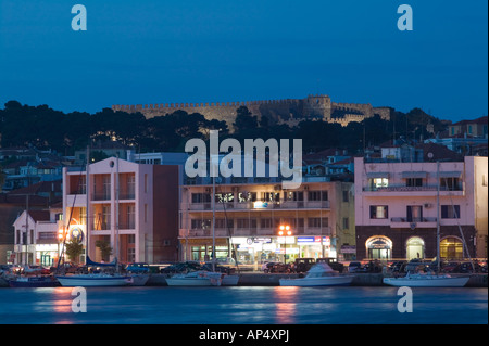 Griechenland, nordöstlichen Ägäischen Inseln, Lesbos, Mytilini Stadt Stockfoto