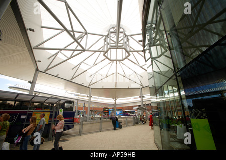 Norwich Bus Station Norfolk UK Stockfoto