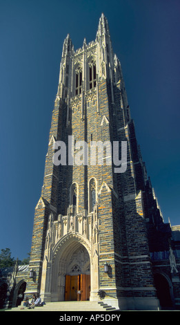Kapelle der Duke University Durham North Carolina USA Stockfoto