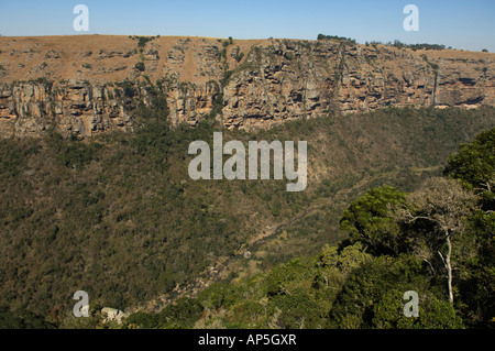 Umzimkulwane Fluss, Oribi Gorge Nature Reserve, KwaZulu Natal, Südafrika Stockfoto