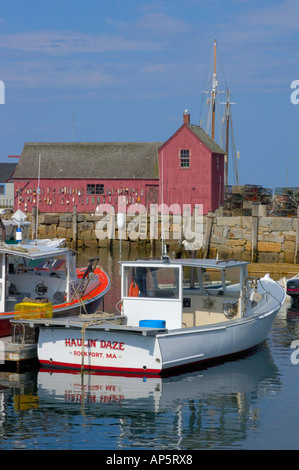 Rockport, Massachusetts, USA, Boote von Motiv Nr. 1 Stockfoto