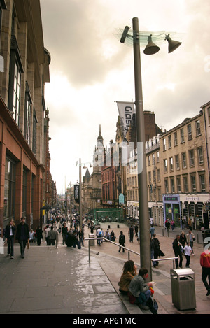 Buchanan Street Glasgow Schottland UK Stockfoto