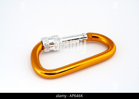 Verschluss Karabiner closeup Stockfoto