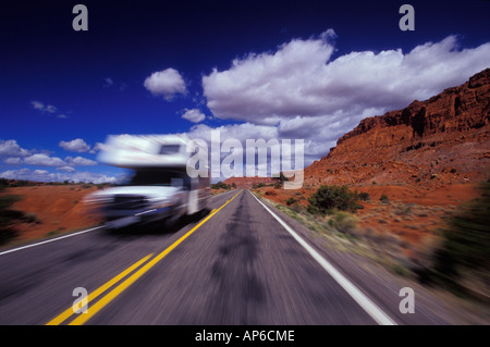 USA, Utah, Reisen durch den Capitol Reef National Park Stockfoto