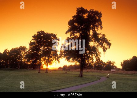 Washington, Walla Walla County, Whitman Mission National Historic Site. Stockfoto