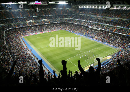 Estadio Santiago Bernabéu, Madrid, Spanien Stockfoto