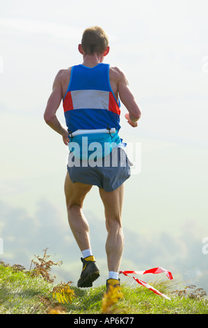 Hill, läuft in die Ochil Hügel hinter Alva, Clackmannanshire, Schottland Stockfoto