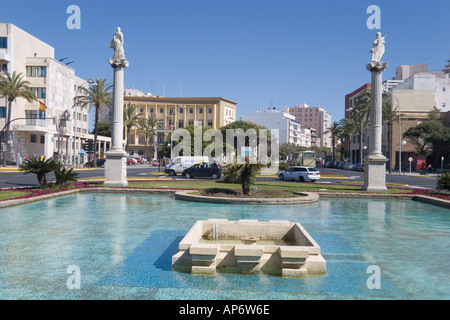 Cadiz Costa De La Luz Andalusien Spanien Plaza De La Constitución Stockfoto
