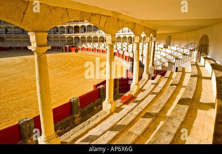 Ronda Bullring wurde 1572 von Felipe II. Gegründet. Calle Virgen de la Paz, 15, 29400 Ronda, Málaga, Spanien: Phillip Roberts Stockfoto