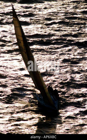 Yachten auf der Kenwood-Cup 2000 Stockfoto
