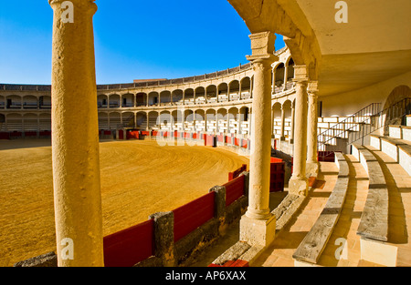 Ronda Bullring wurde 1572 von Felipe II. Gegründet. Calle Virgen de la Paz, 15, 29400 Ronda, Málaga, Spanien: Phillip Roberts Stockfoto