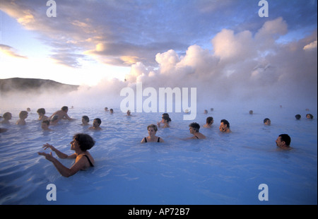 Island 03:00 s Mittsommertag Bild von Andrew Hasson 1990 Stockfoto