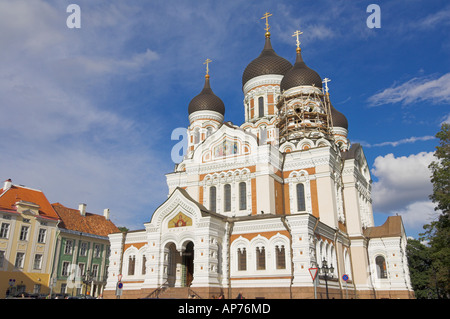 Alexander Nevsky Kathedrale Russisch-orthodoxe Kirche Toompea Hill Tallinn Estland Stockfoto