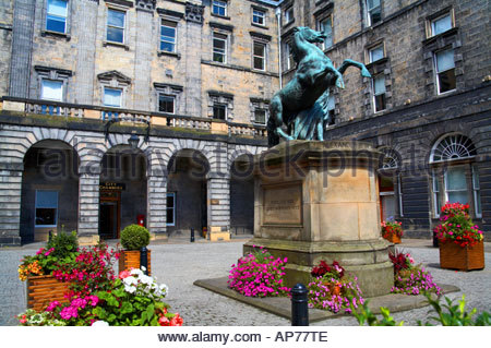 Edinburgh City Chambers Royal Mile in Edinburgh Schottland Stockfoto