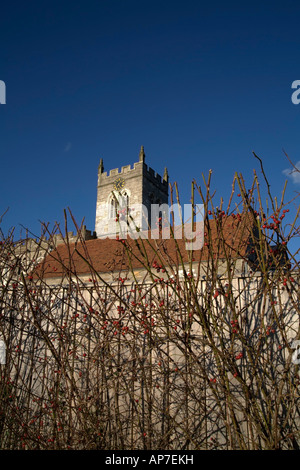 Wootten Wawen Kirche Atratford Avon sächsischen Kirche älteste in warwickshire Stockfoto