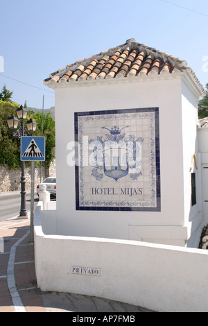 Mijas Sommer 2006 Stockfoto