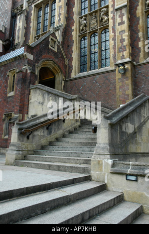 Treppe zum großen Saal und Bibliothek Lincoln Inn Holborn London England Stockfoto